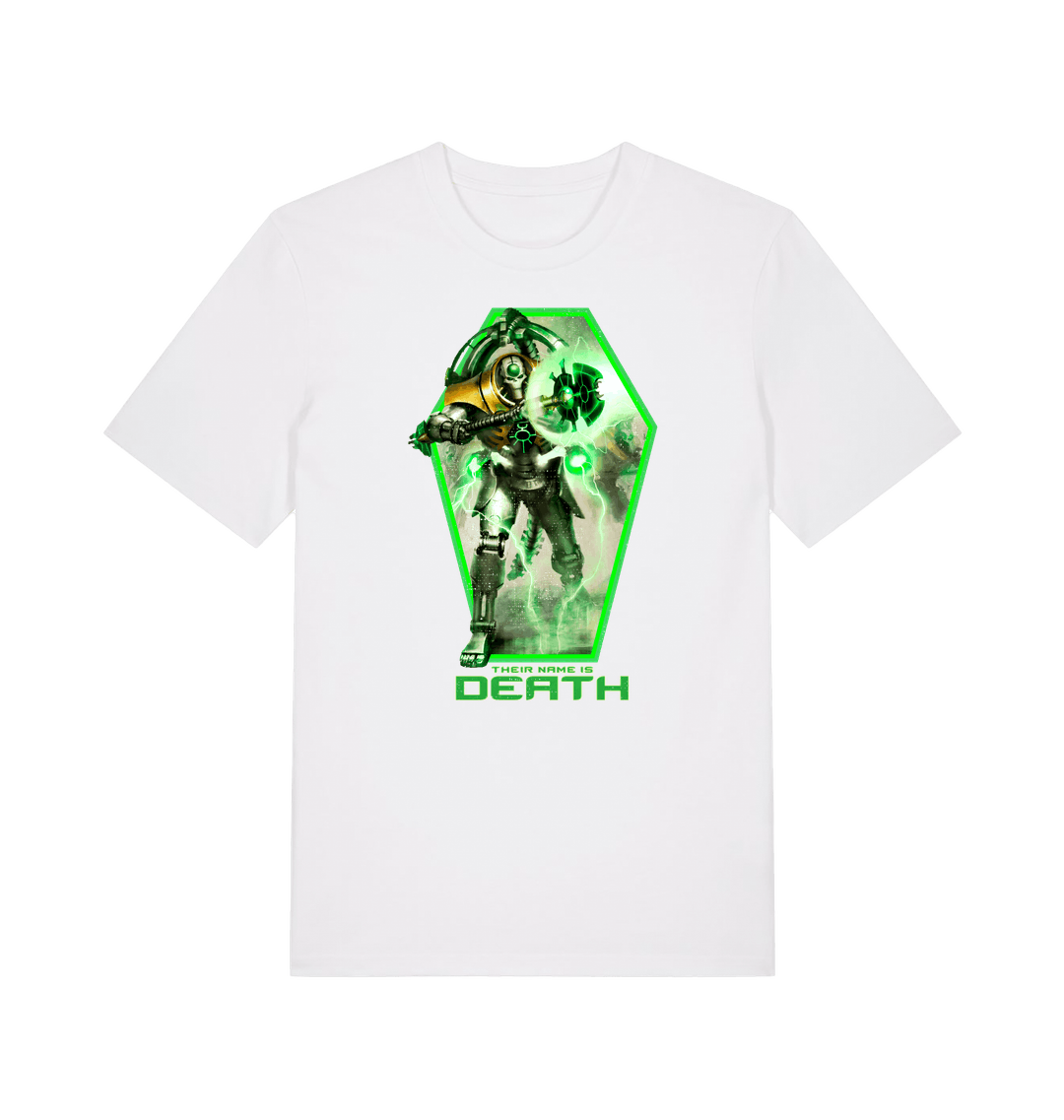 White Printed T-shirt Front